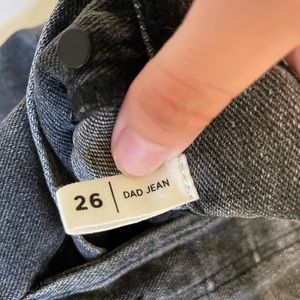 Pacsun black dad jeans